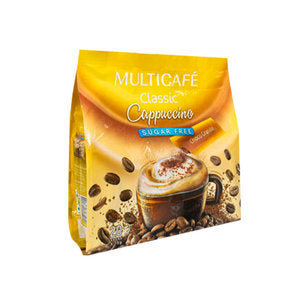 كابتشينو بدون سكر، 20 كيسًا × 15 جرام لكل كيس. كابتشينو بدون سكر، 20 كيسًا × 15 جرام لكل كيس.